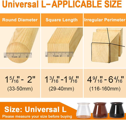 Chair leg protectors