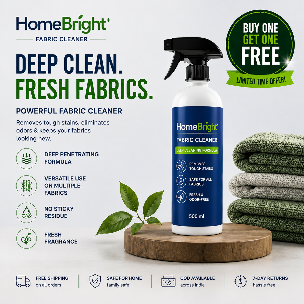 HomeBright Fabric Cleaner