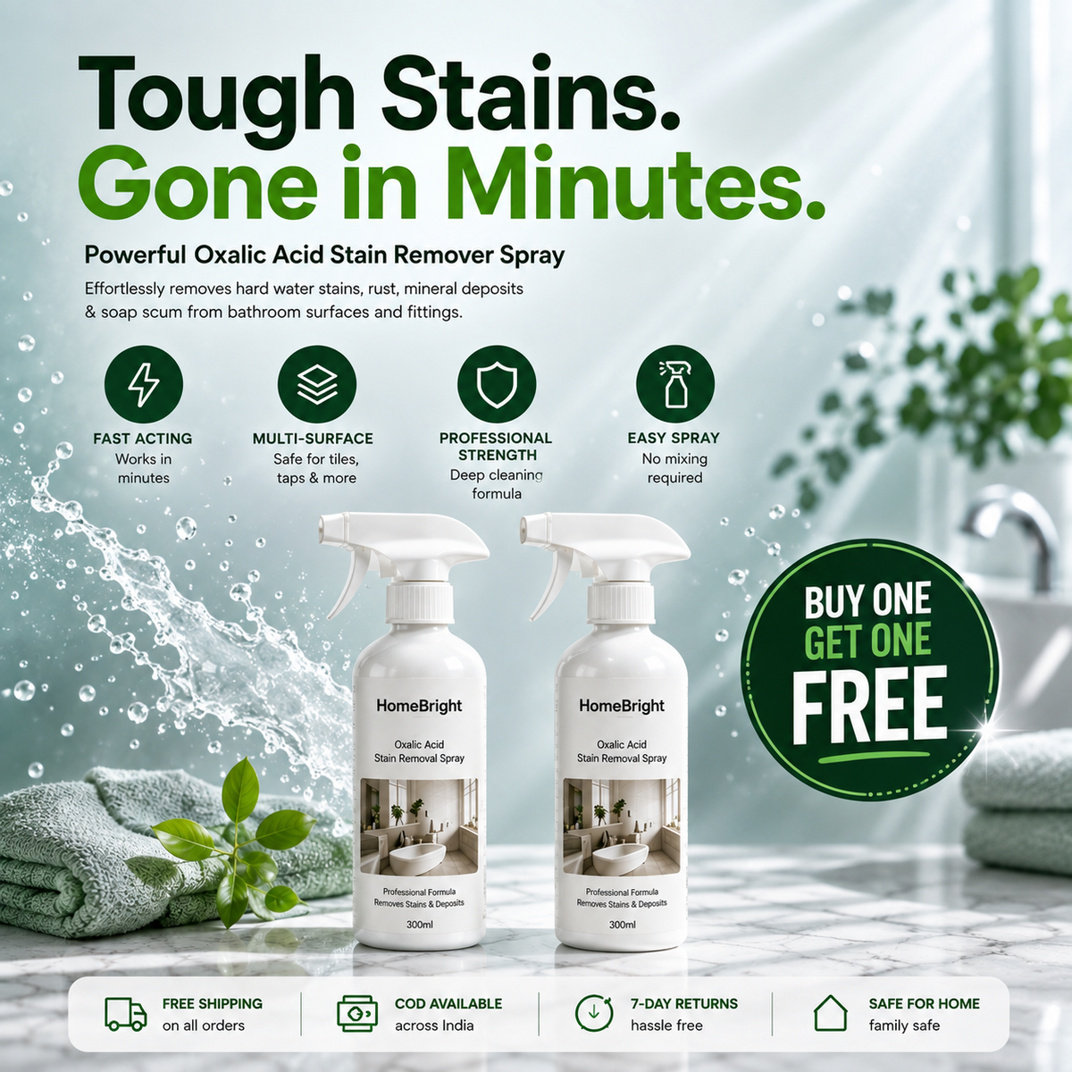 HomeBright Stain Removal Spray