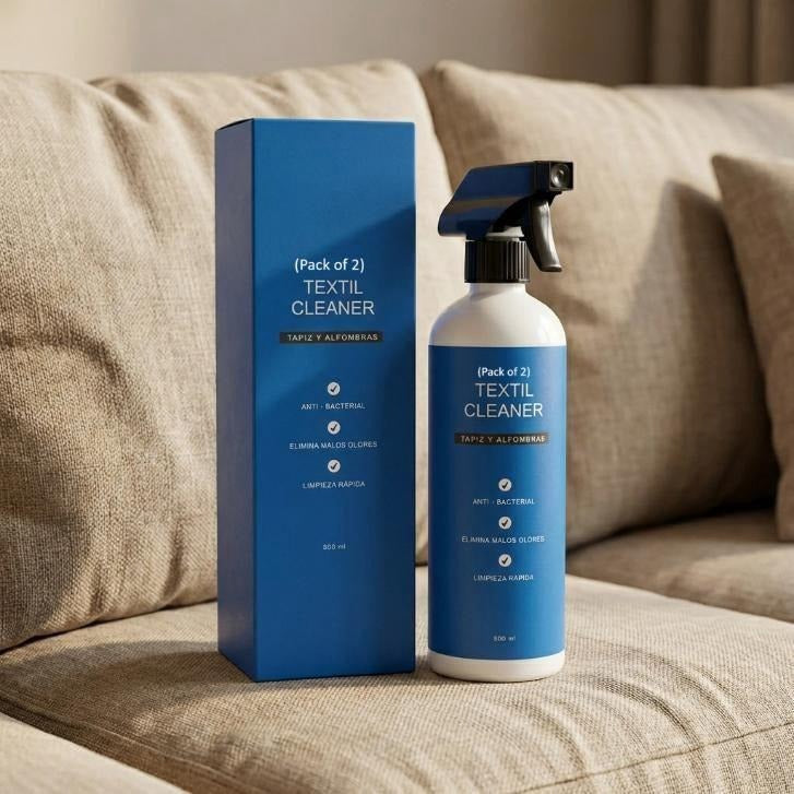 Textile Cleaner - Powerful Fabric & Sofa Cleaner (Pack Of 2)